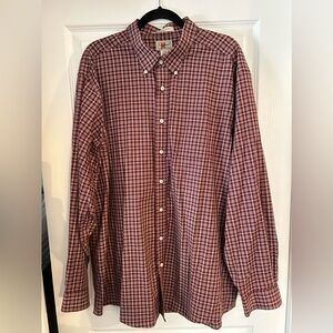 L.L. Bean Men’s Plaid Button Up Shirt